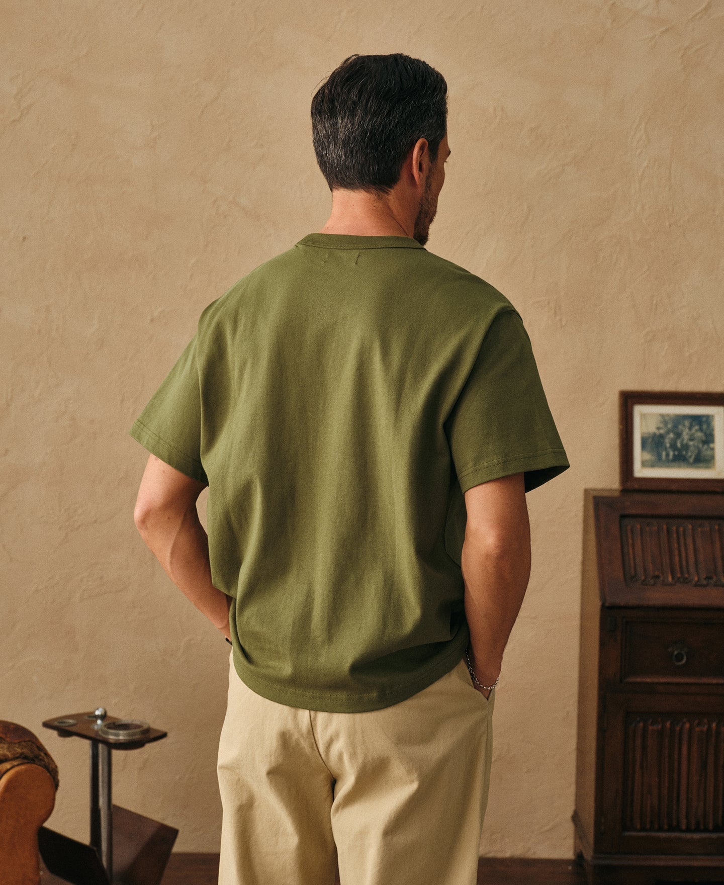 1900s Heavyweight Cotton Jersey Boxy T-Shirt